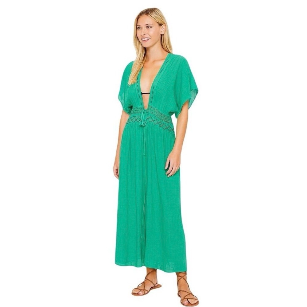 AAKAA Corchet Lace Coverup